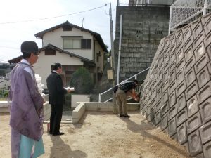 東区若宮2丁目　地鎮祭