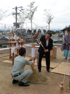 東区若宮2丁目　地鎮祭