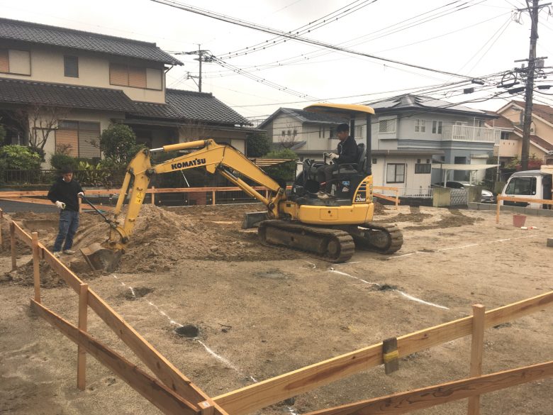 福岡　注文住宅　樋井川　建築リポート2　基礎