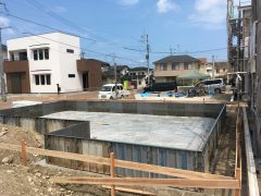 福岡市分譲地/注文住宅【ガーデンシティ重留】５号地　建築リポート（1）