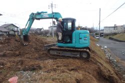 柏原6丁目分譲地◆最新報告◆その2～造成工事